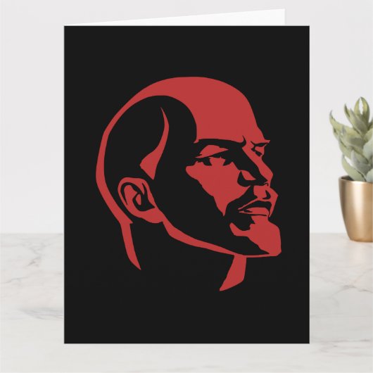 Lenin, USSR, CCCP, Soviet Union, Communism Kaart (Kleine Plant)