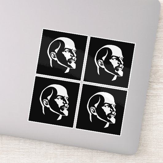 Lenin, USSR, CCCP, Soviet Union, Communism Sticker (Detail)