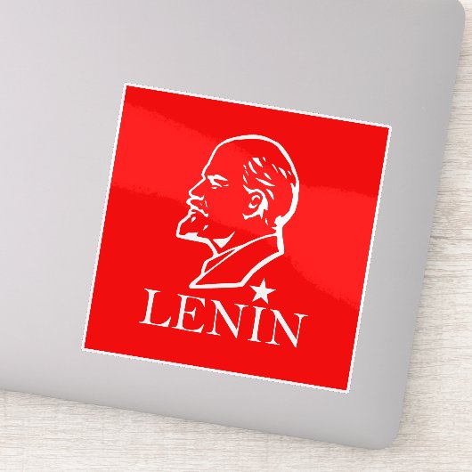 Lenin, USSR, CCCP, Soviet Union, Communism Sticker (Detail)