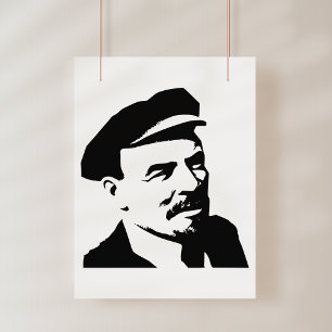Lenin, USSR, CCCP, Sovjet-Unie, Communisme Foto Afdruk