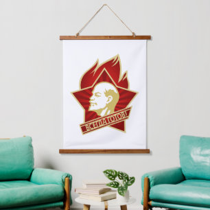 Lenin, USSR, CCCP, Sovjet-Unie, Communisme Hangend Wandkleed