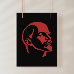 Lenin, USSR, CCCP, Sovjet-Unie, Communisme Poster