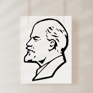 Lenin, USSR, CCCP, Sovjet-Unie, Communisme Poster