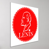 Lenin, USSR, CCP, Sovjet-Unie, Communisme Folie Afdrukken (Laagn)