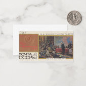 Lénine était une carte de l'électrification de l'U (Devant/Arrière en situation)