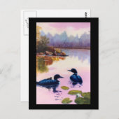 Leningen op het Briefkaart Twilight (Voorkant / Achterkant)