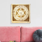 Leningrad Codex Canvas Afdruk (Insitu (Woonkamer))