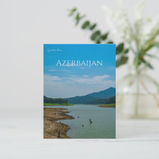 Lenkeran-Azerbeidzjan Briefkaart (Staand voorkant)