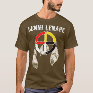Lenni Lenape Delaware Native American Indians Medi T-shirt