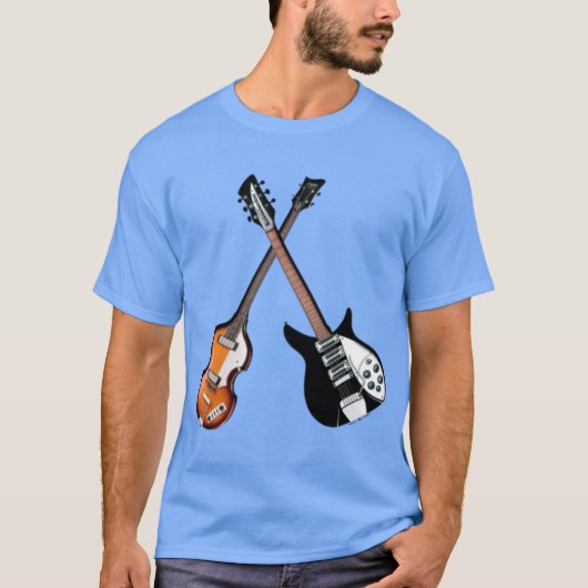 Lennon McCartney family retro T-shirt (Voorkant)
