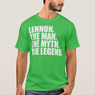 LennonLennon Naam Lennon voornaam T-shirt
