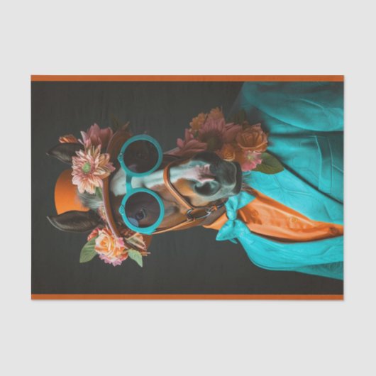 Lenny het Paard Tissuepapier (Voorkant)