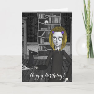 Lenore et de Raven la carte d'anniversaire plus