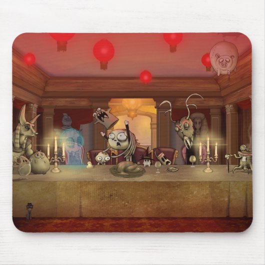 Lenore: Last Supper Mousepad Muismat (Voorkant)