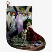 Lenore onder de Angels. Grote Kerstsok (Voorkant)