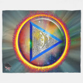 Lens van Geldigheid Fleece Deken (Voorkant (Horizontaal))