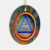 Lens van Geldigheid Keramisch Ornament (Rechts)