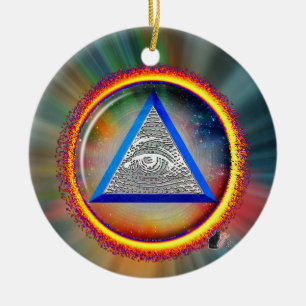 Lens van Geldigheid Keramisch Ornament