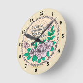 L'enseignant fait la différence horloge (Angle)