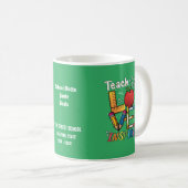 L'enseignant inspire Love Mug (Devant droit)