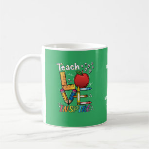 L'enseignant inspire Love Mug