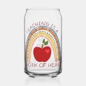 L'enseignement est une oeuvre de coeur (Verso)