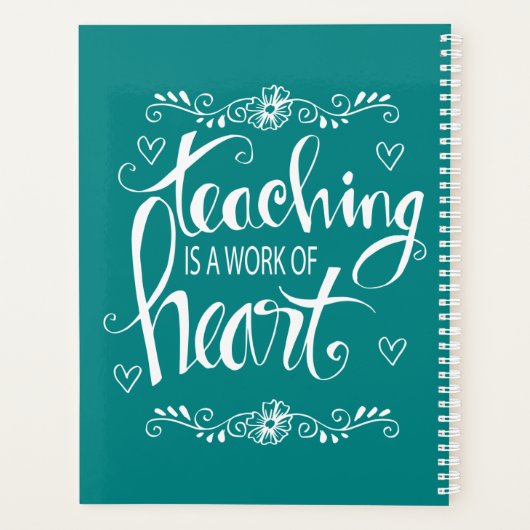 L'Enseignement Est Une Oeuvre De Coeur | Expressio (Dos)