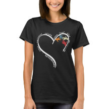 L'enseignement est une œuvre de cœur – T-shirt cad