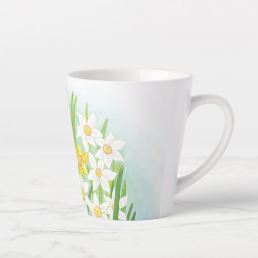 Lentafdils kleine latte Mok (Rechts)