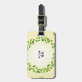 Lentbladeren Bagagelabel (Voorkant verticaal)