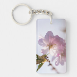 Lentbloeiende boom sleutelhanger