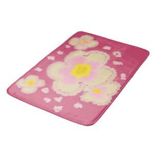 Lentbloemen Badmat