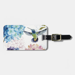 Lentbloemen Bagagelabel