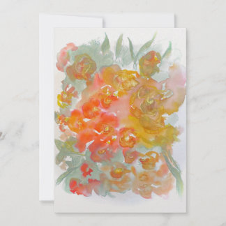 Lentbloemen Bedankkaart