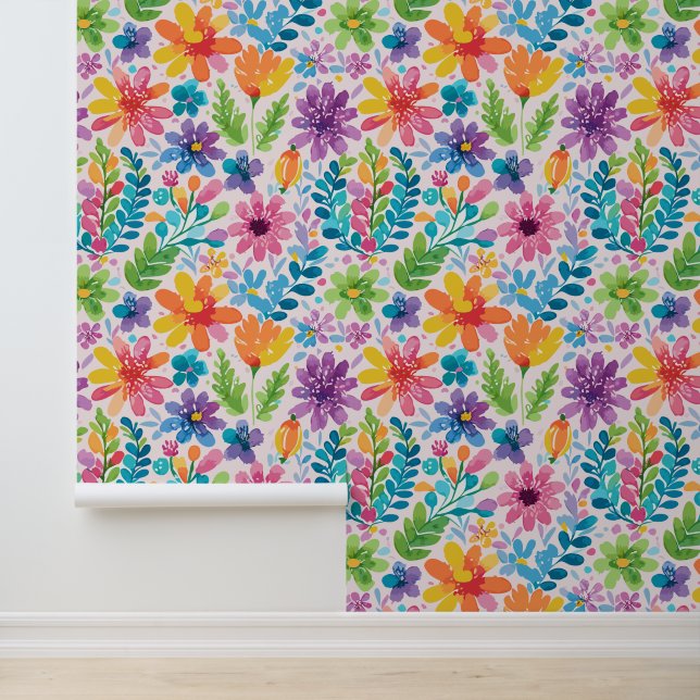 Lentbloemen Behang (Applicatie)
