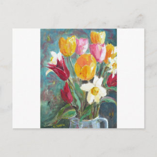 Lentbloemen Briefkaart