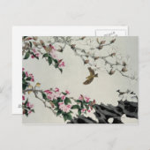 Lentbloemen Briefkaart (Voorkant / Achterkant)