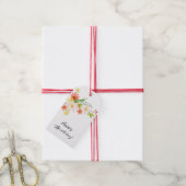 Lentbloemen Cadeaulabel (Met Touw)