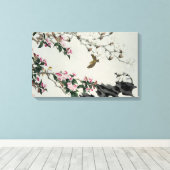 Lentbloemen Canvas Afdruk (Insitu (Houten vloer))