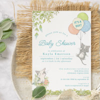 Lentbloemen | Cute Kittens Boy Baby shower