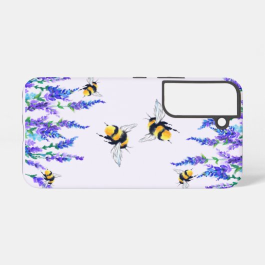 Lentbloemen en bietenvliegen samsung galaxy hoesje (Achterkant horizontaal)