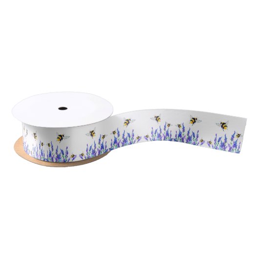 Lentbloemen en bijen die lintlint vliegen lint (Spoel)