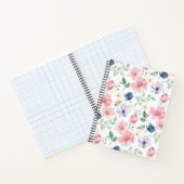 Lentbloemen en -bladeren notitieboek (Binnen)