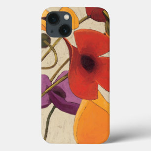 Lentbloemen en -stenen iPhone 13 hoesje
