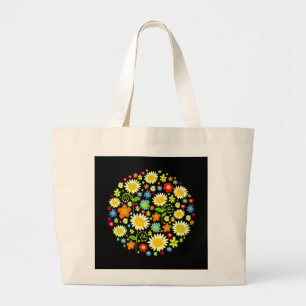 Lentbloemen Grote Tote Bag
