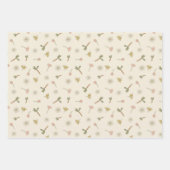 Lentbloemen Inpakpapier Vel (Voorkant 3)