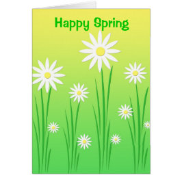 Lentbloemen - Kaart