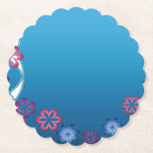 Lentbloemen Kartonnen Onderzetters (Voorkant)