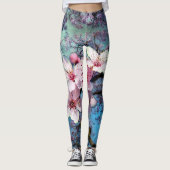 Lentbloemen Leggings (Voorkant)