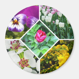 Lentbloemen Magneet